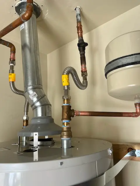 Water heater installation and plumbing repair in Rembrant